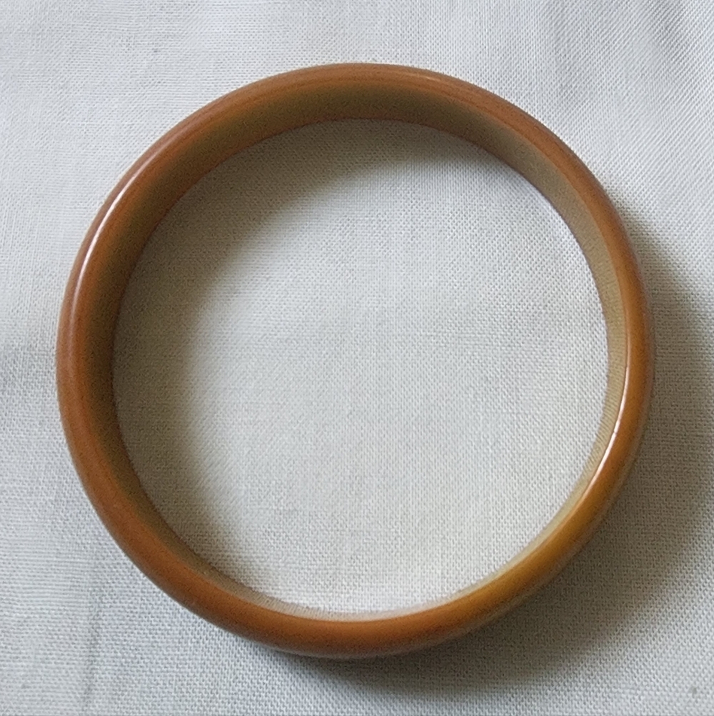 Bakilite Vintage Brown Bangle Bracelet